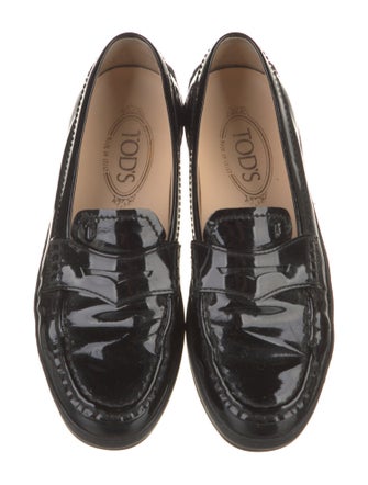 Tod's Patent Leather Loafers