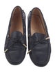 Tod's Leather Bow Accents Loafers