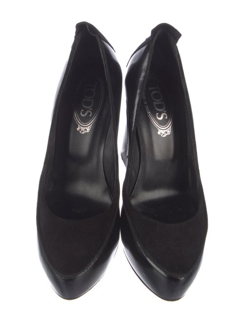 Tod's Leather Studded Accents Pumps