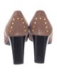 Tod's Suede Studded Accents Pumps