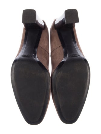 Tod's Suede Studded Accents Pumps