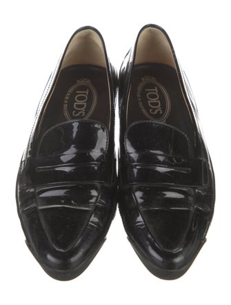 Tod's Patent Leather Loafers