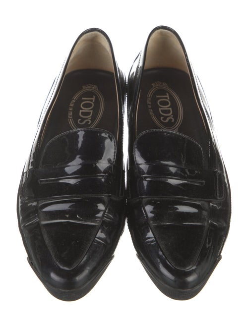 Tod's Patent Leather Loafers