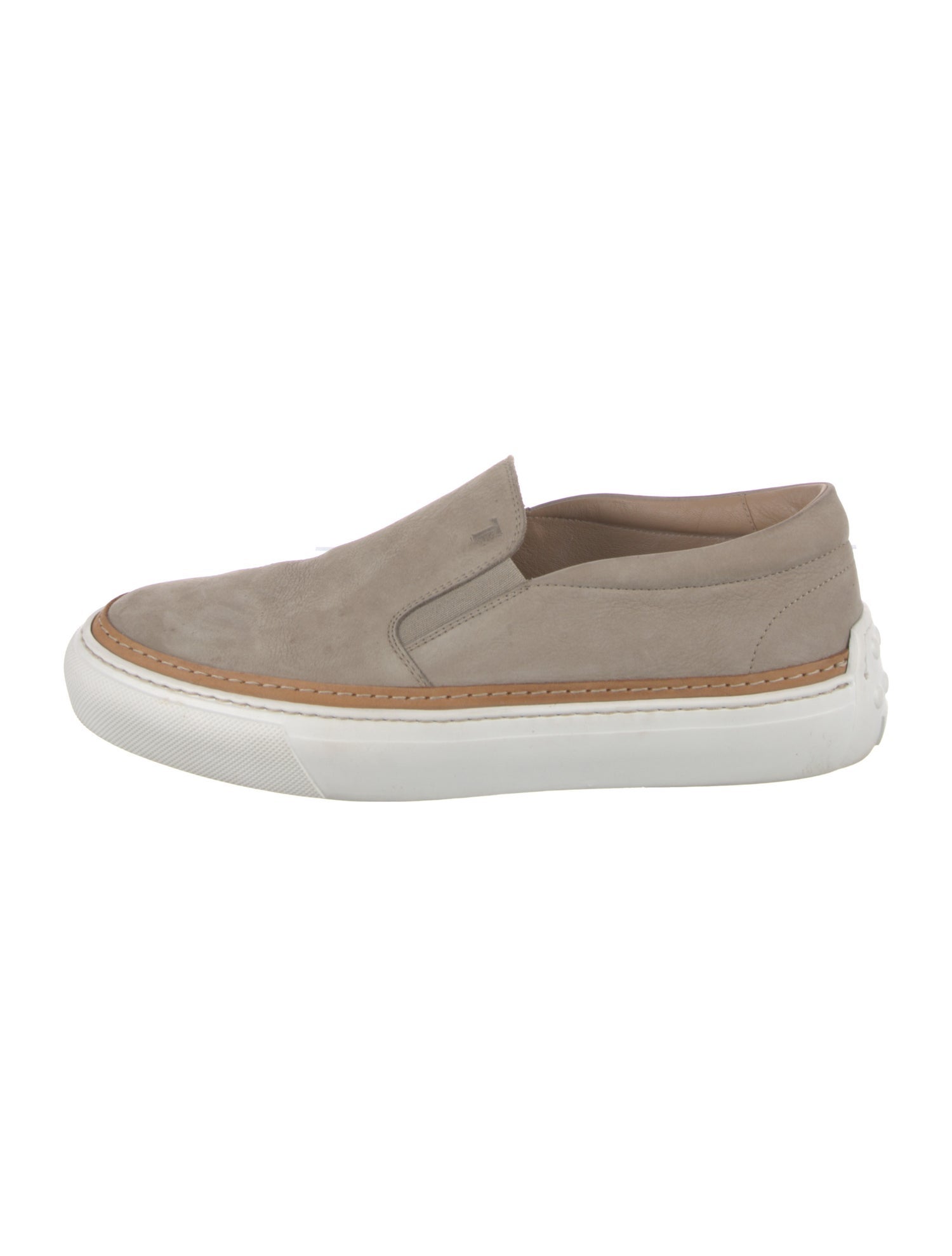 Tod's Suede Braided Accents Espadrille Sneakers