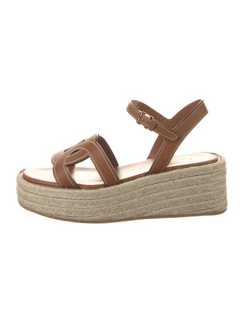 Tod's Leather Espadrilles