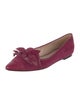 Tod's Suede Braided Accents Ballet Flats