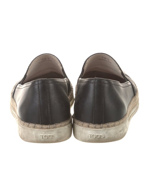 Tod's Leather Espadrilles