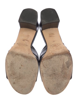 Tod's Leather Slides