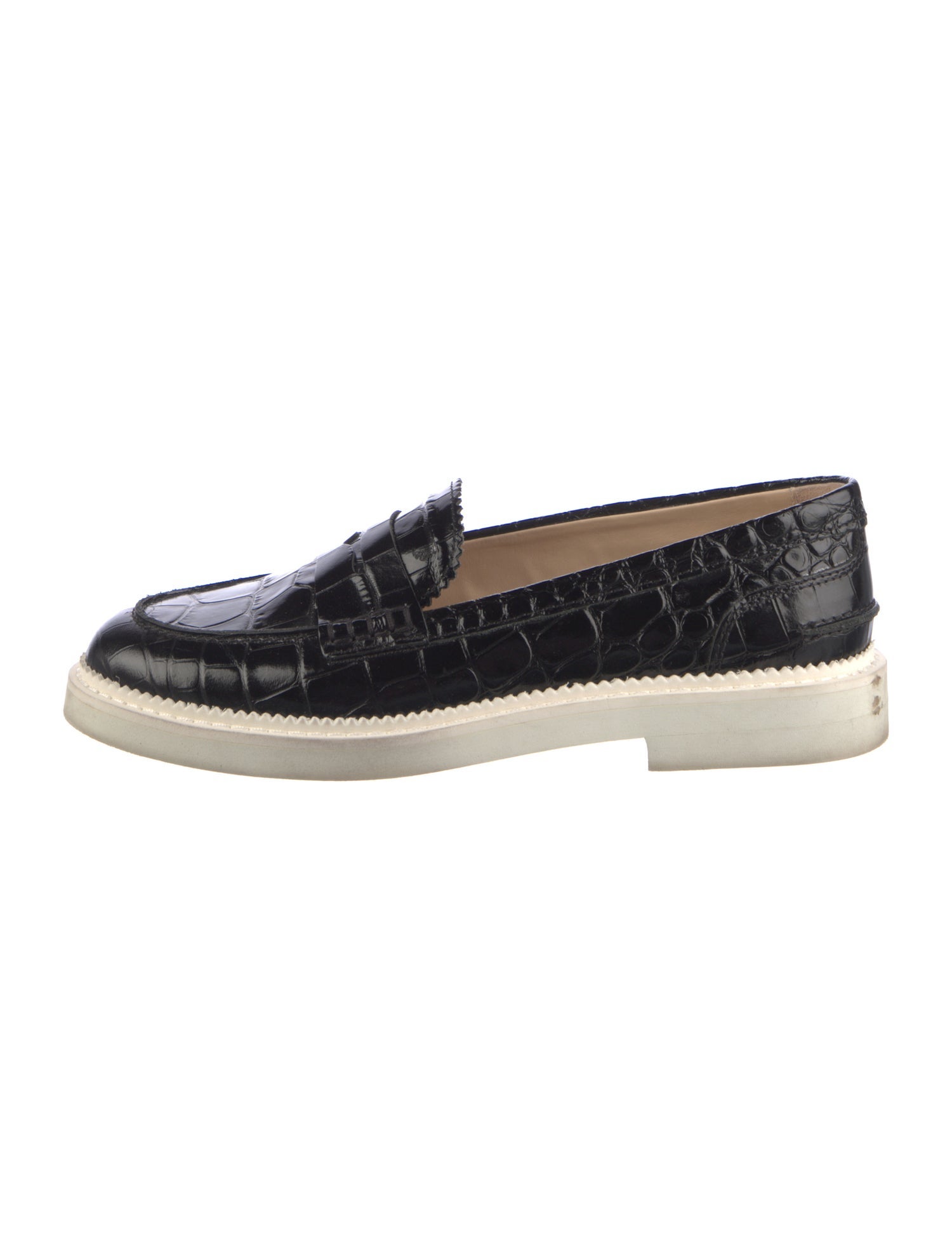 Tod's Crocodile Loafers