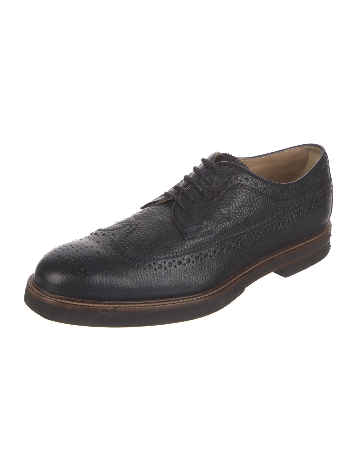 Tod's Leather Lasercut Accents Brogues