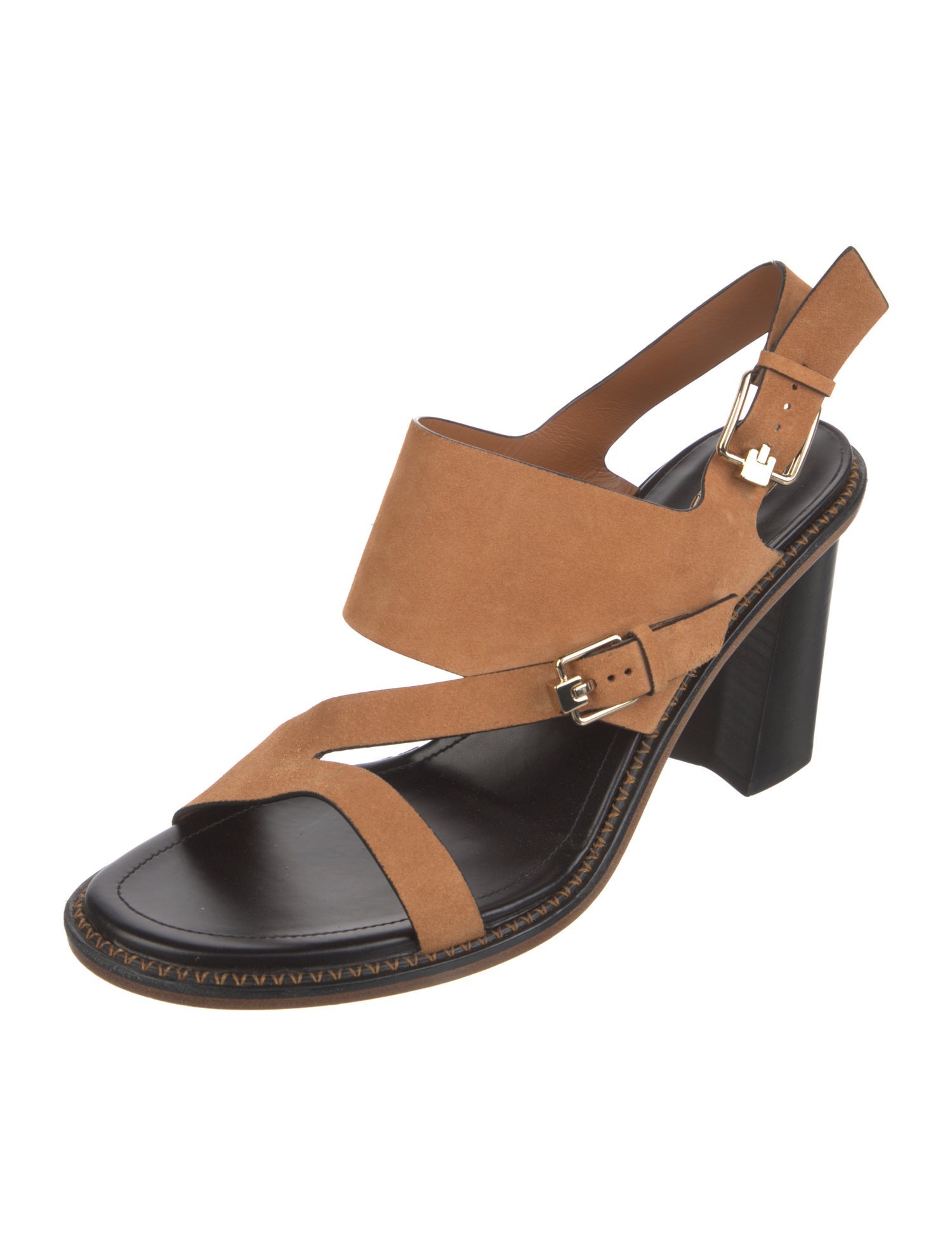 Tod's Suede Slingback Sandals