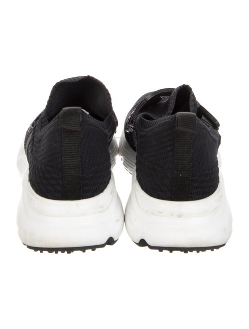 Tod's Mesh Leather Trim Embellishment Sneakers