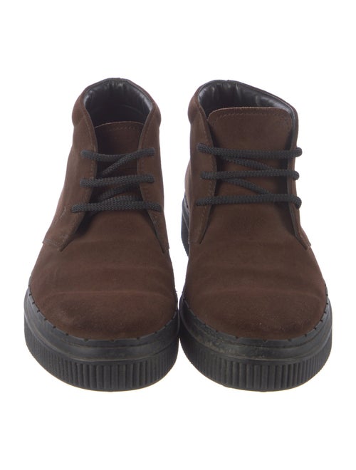 Tod's Suede Lace-Up Boots