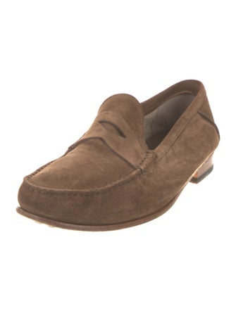Tod's Suede Dress Loafers