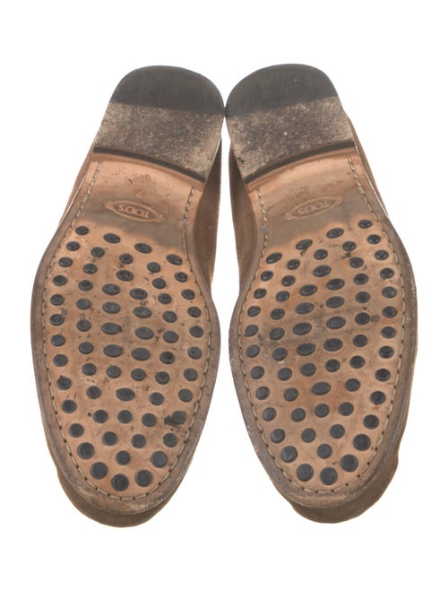 Tod's Suede Dress Loafers