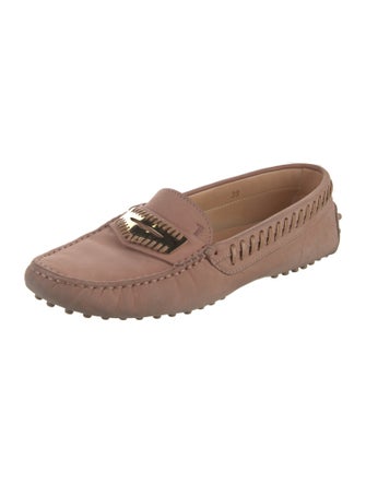 Tod's Suede Tassel Accents Loafers