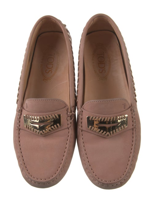 Tod's Suede Tassel Accents Loafers
