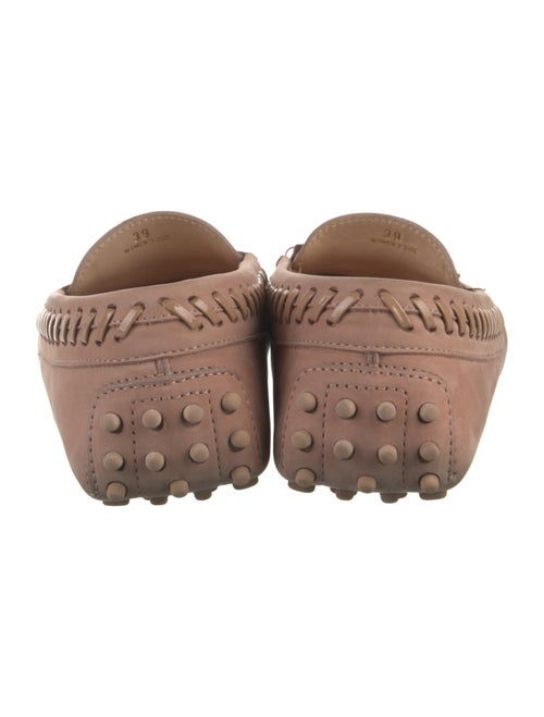 Tod's Suede Tassel Accents Loafers