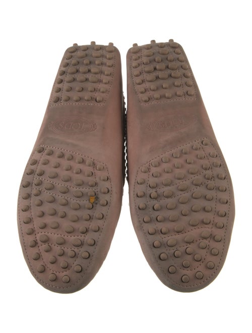 Tod's Suede Tassel Accents Loafers