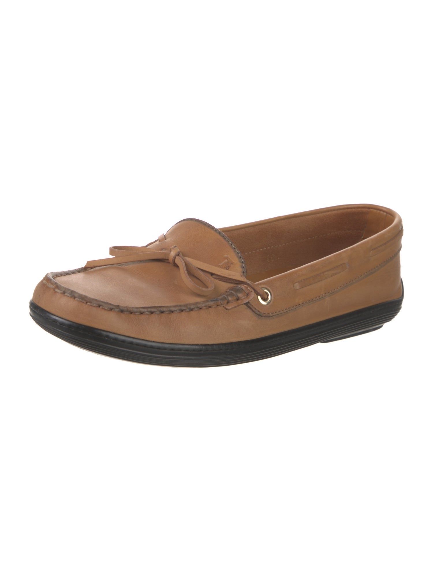 Tod's Leather Boat Shoes