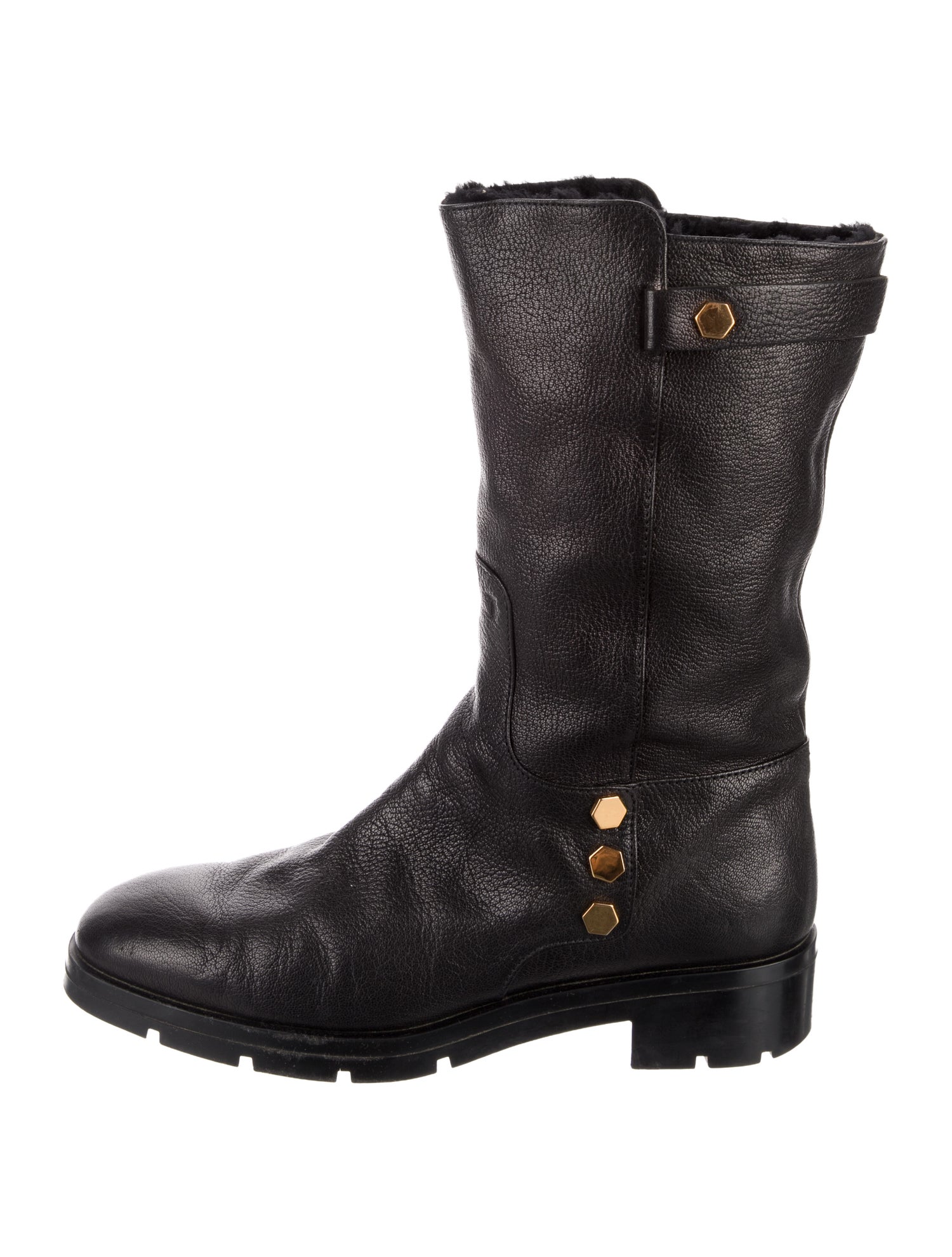 Tod's Leather Moto Boots