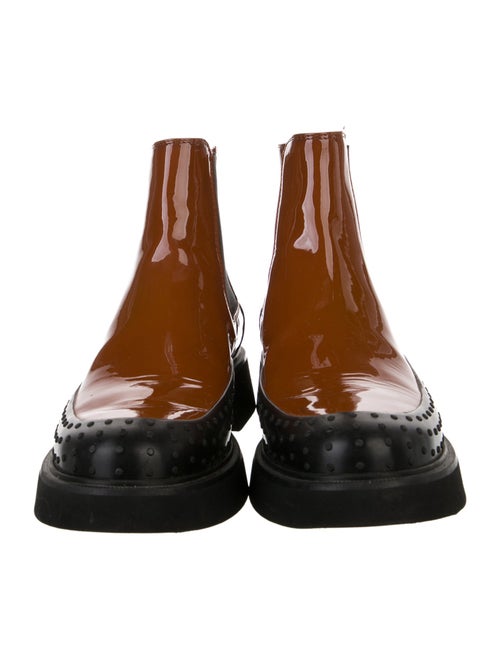 Tod's Patent Leather Chelsea Boots