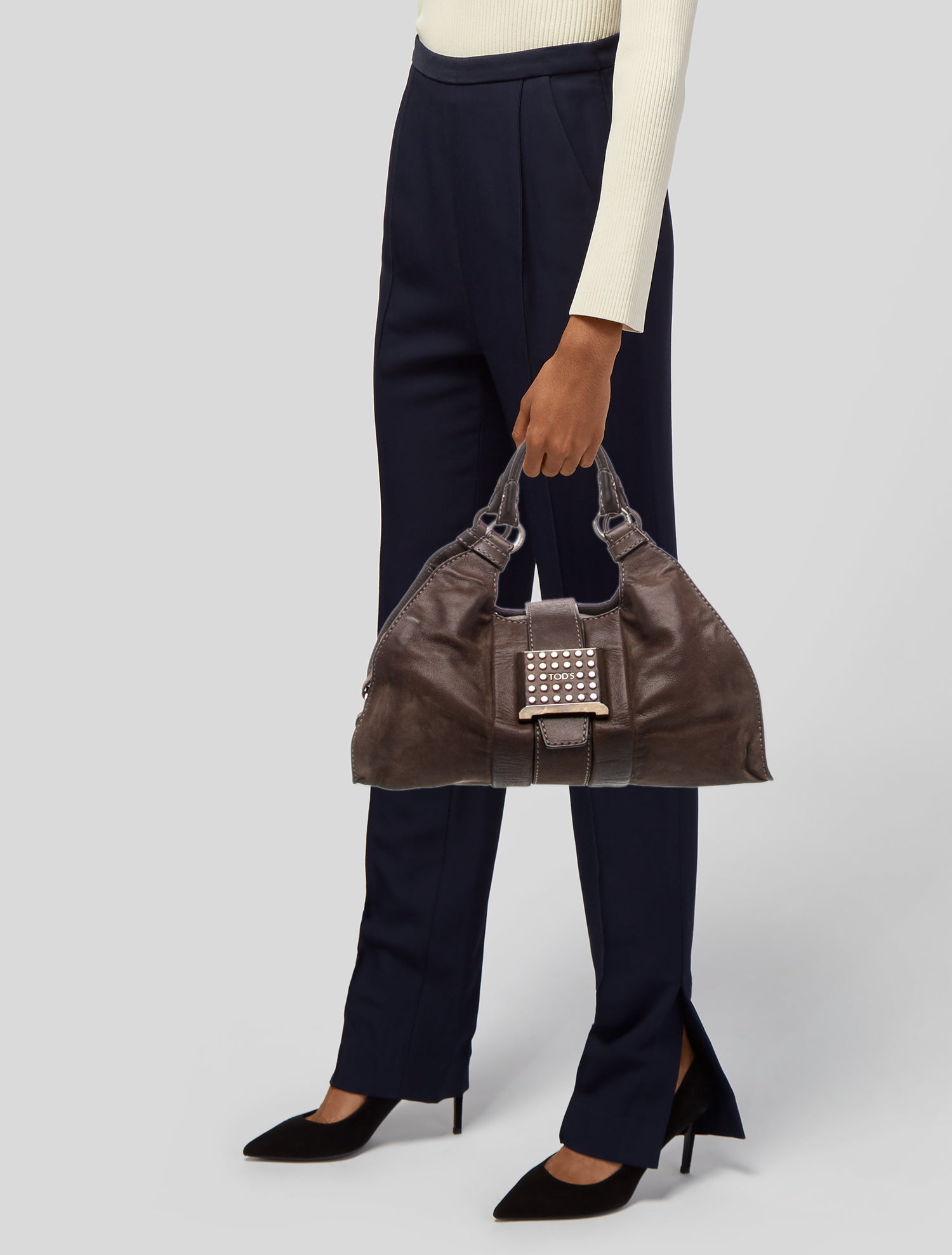 Tod's Leather Top Handle Bag