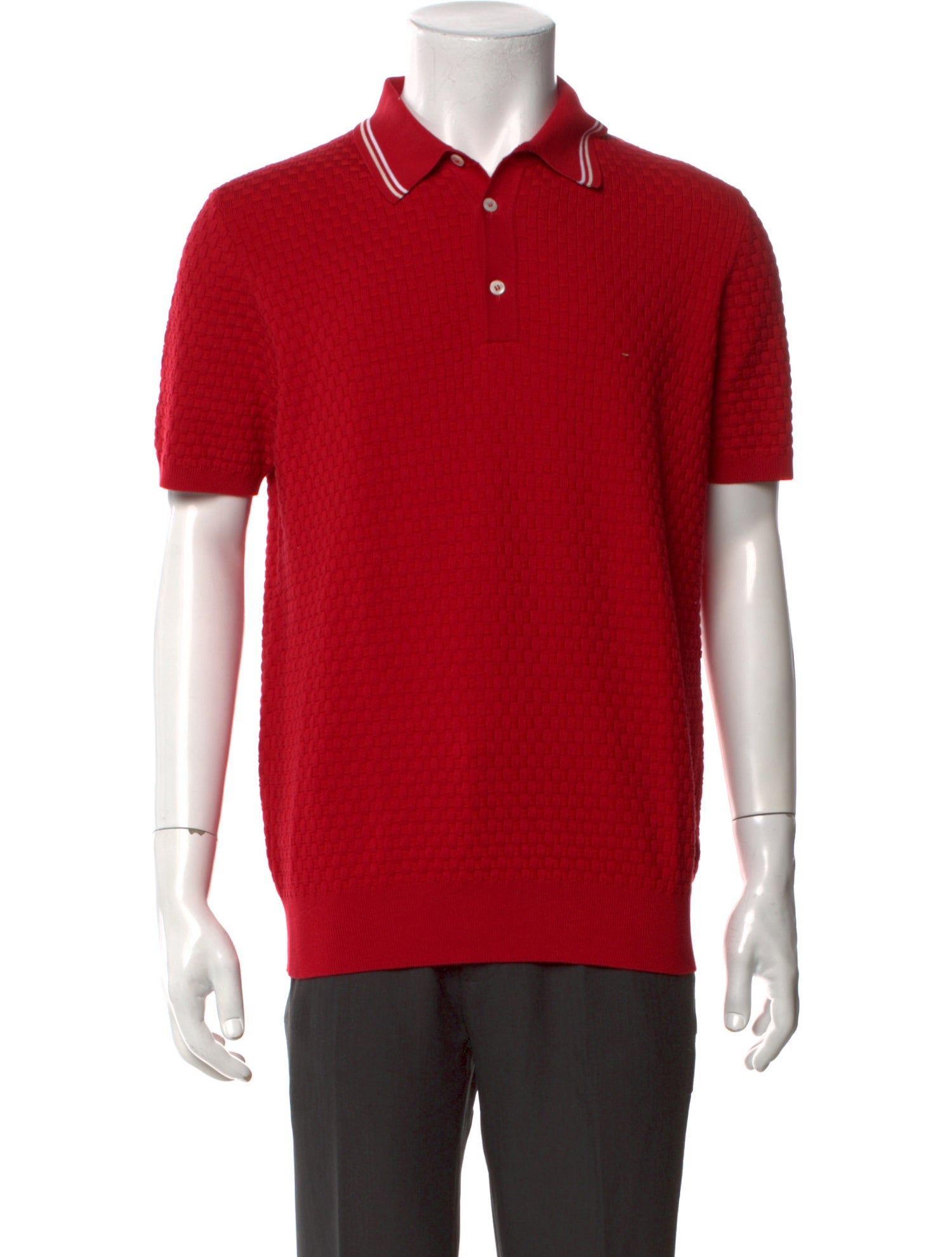 Tod's V-Neck Short Sleeve Polo Shirt