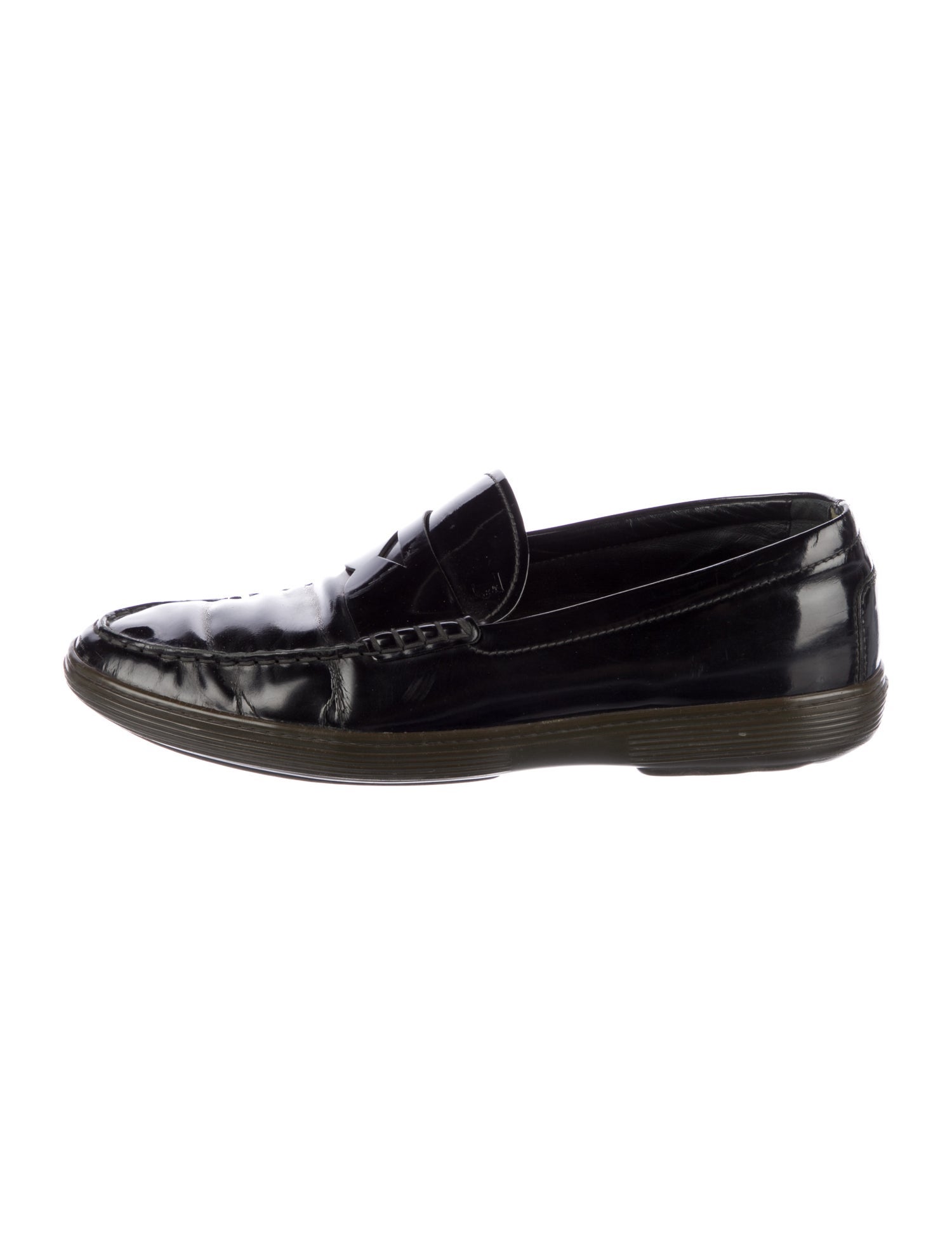 Tod's Patent Leather Loafers