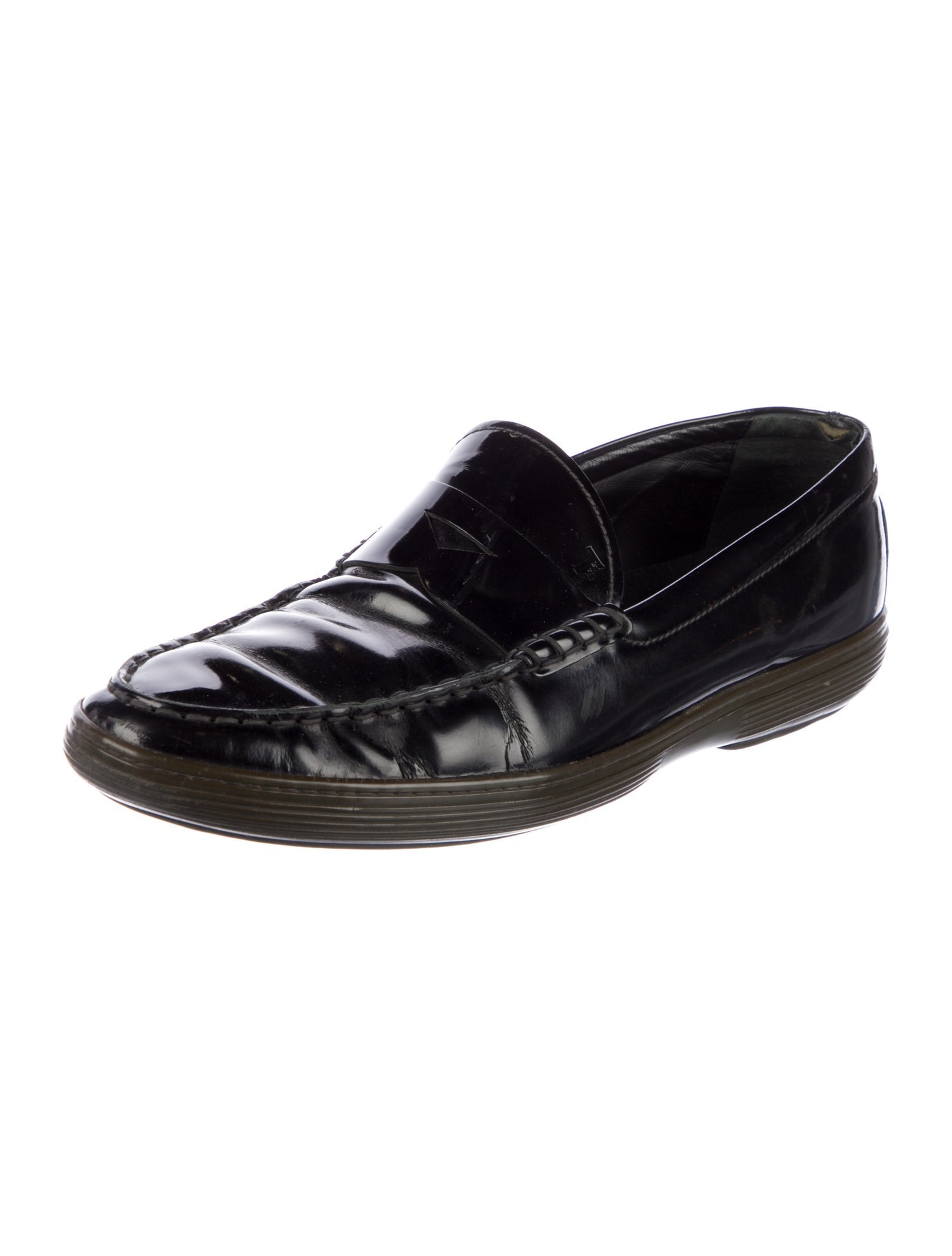 Tod's Patent Leather Loafers