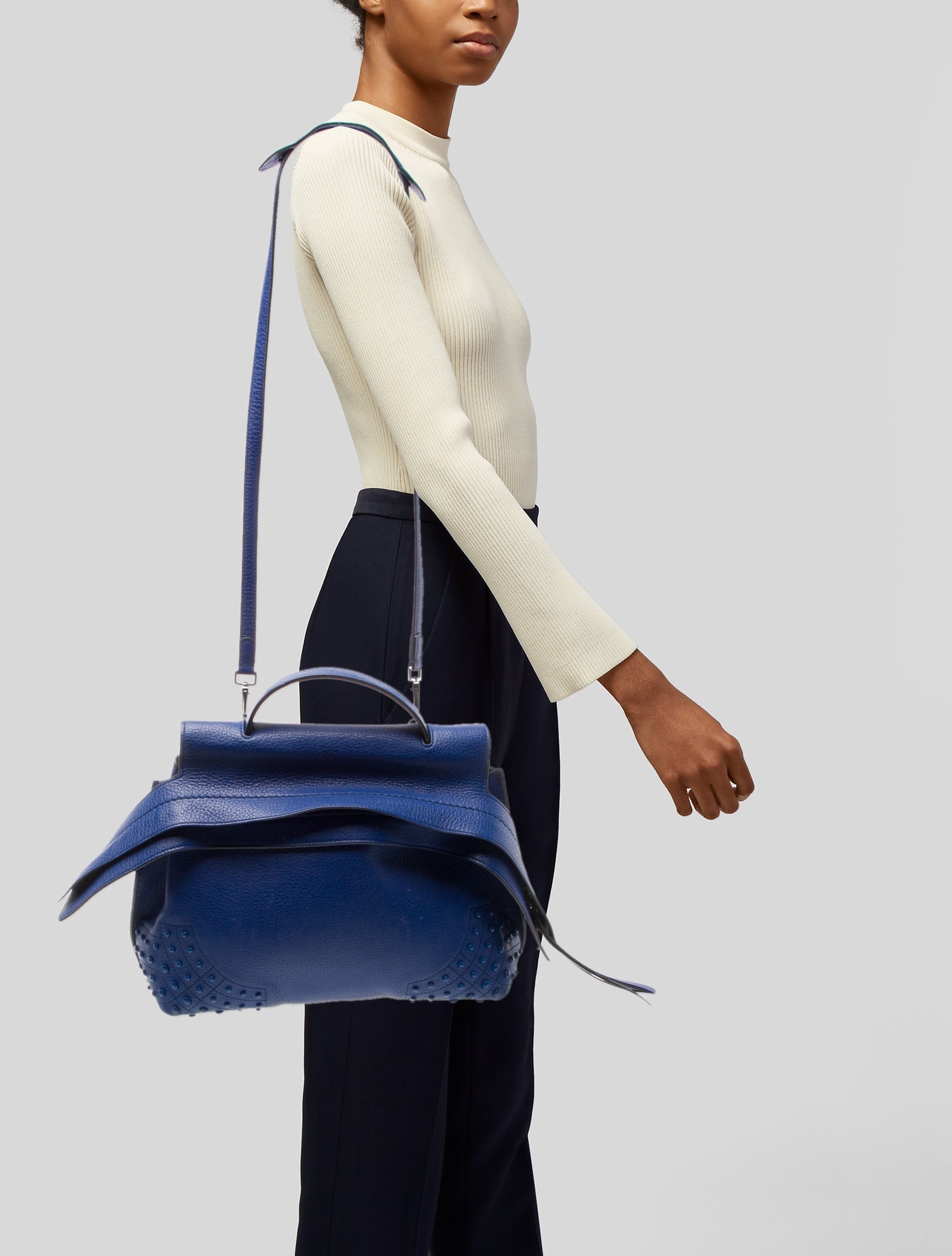 Tod's Leather Top Handle Bag