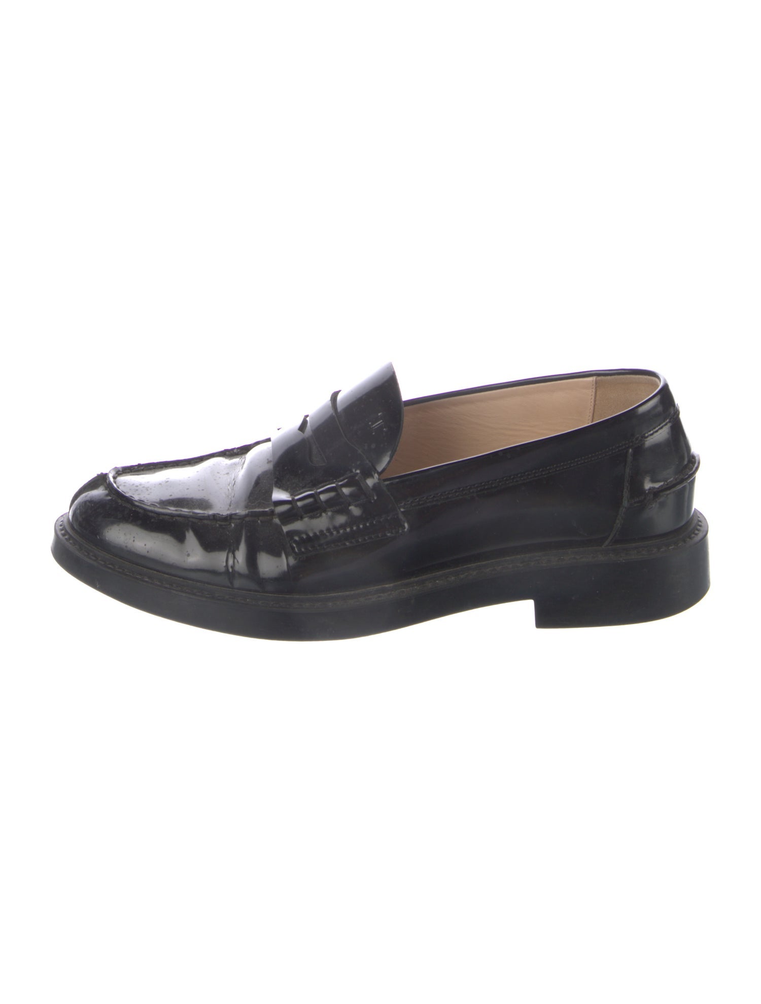 Tod's Patent Leather Loafers
