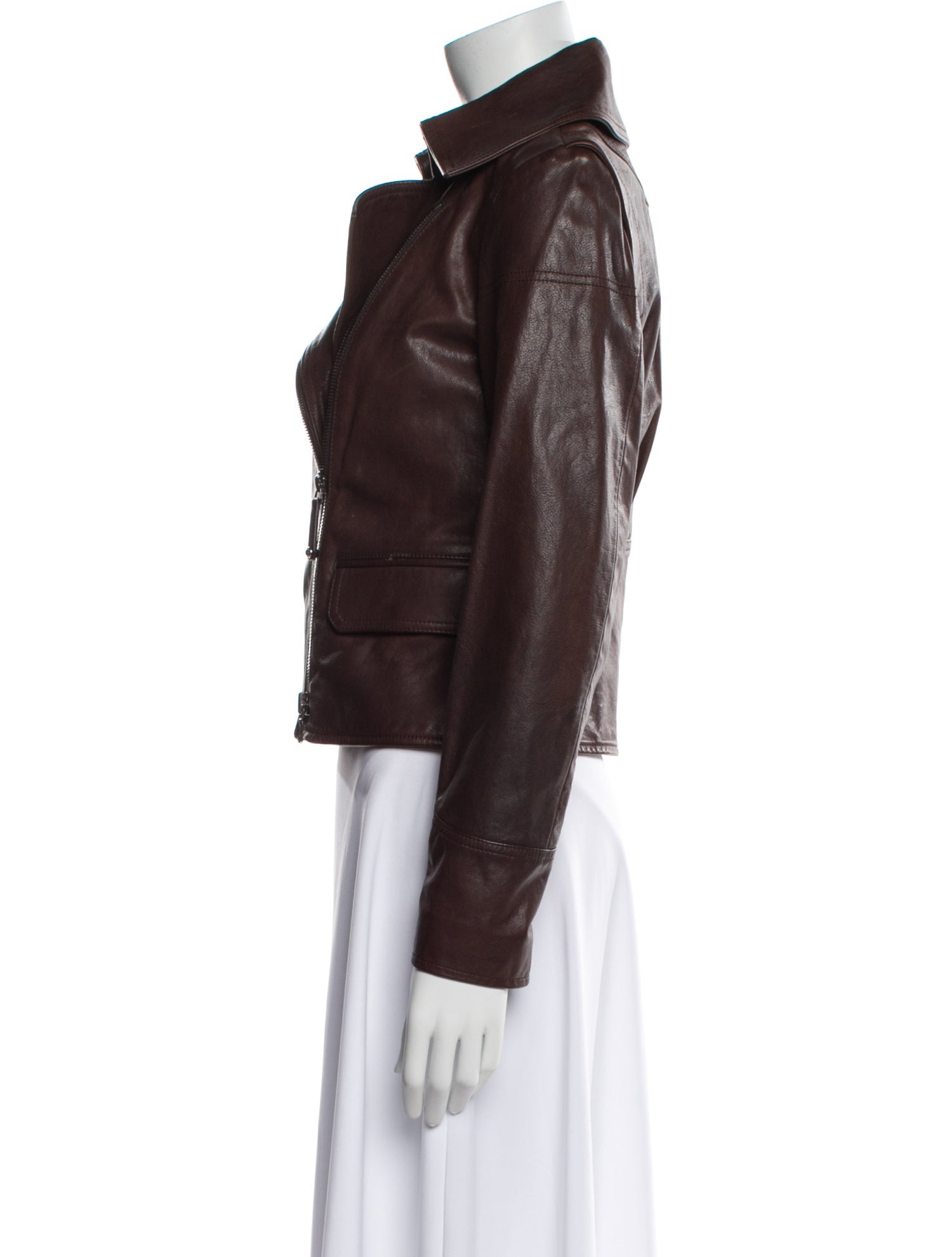 Tod's Leather Biker Jacket