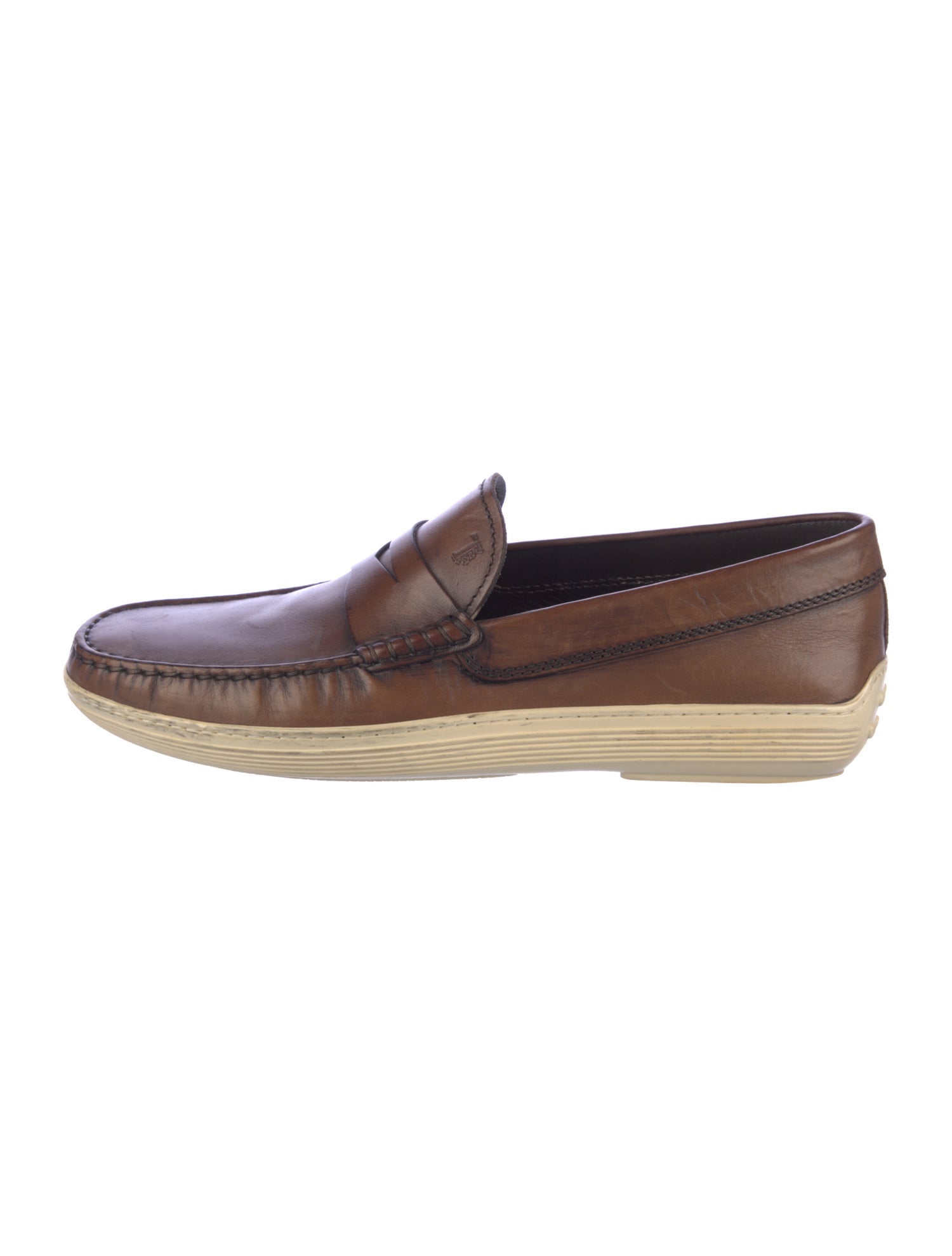 Tod's Leather Boat Shoes