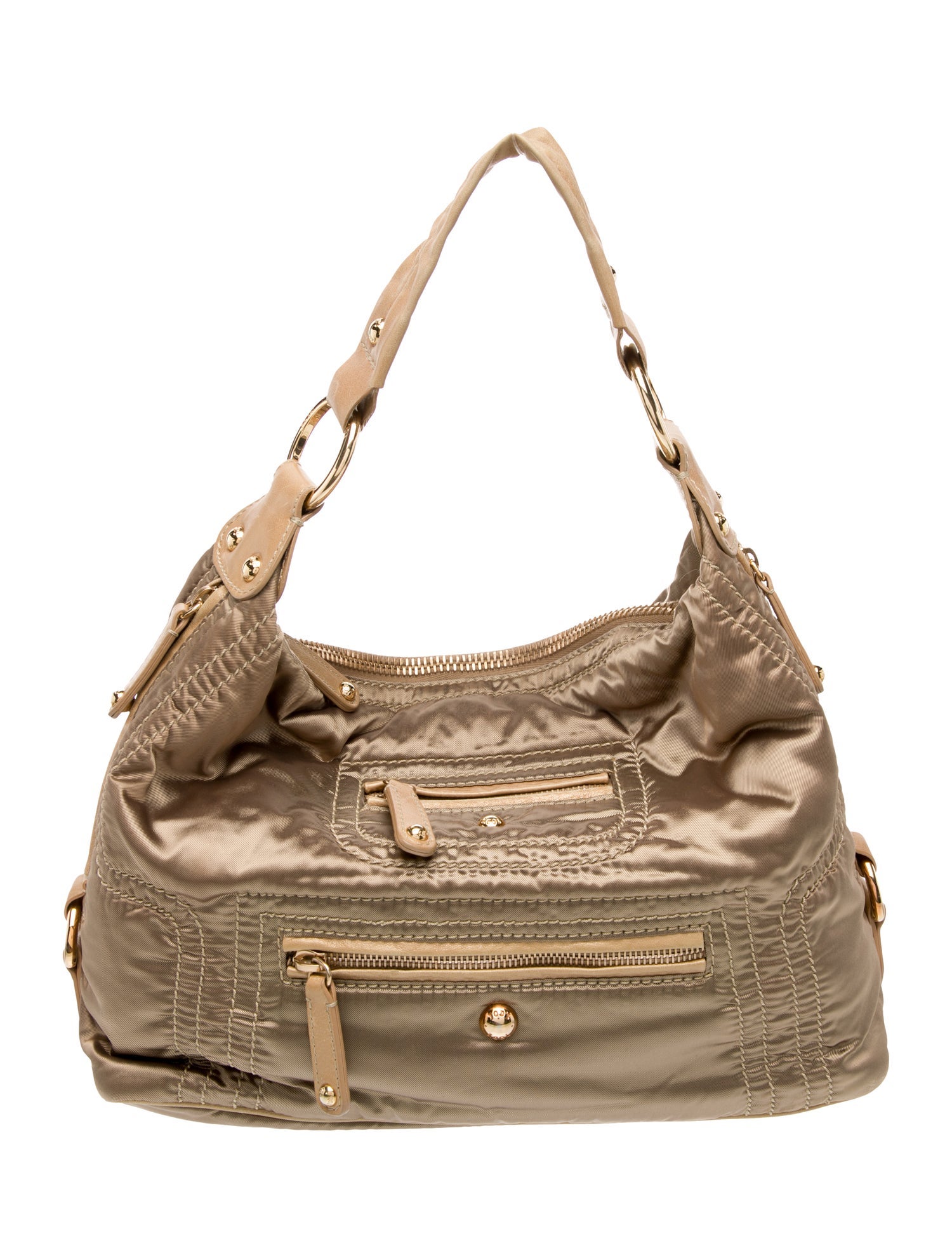 Tod's Nylon Top Handle Bag