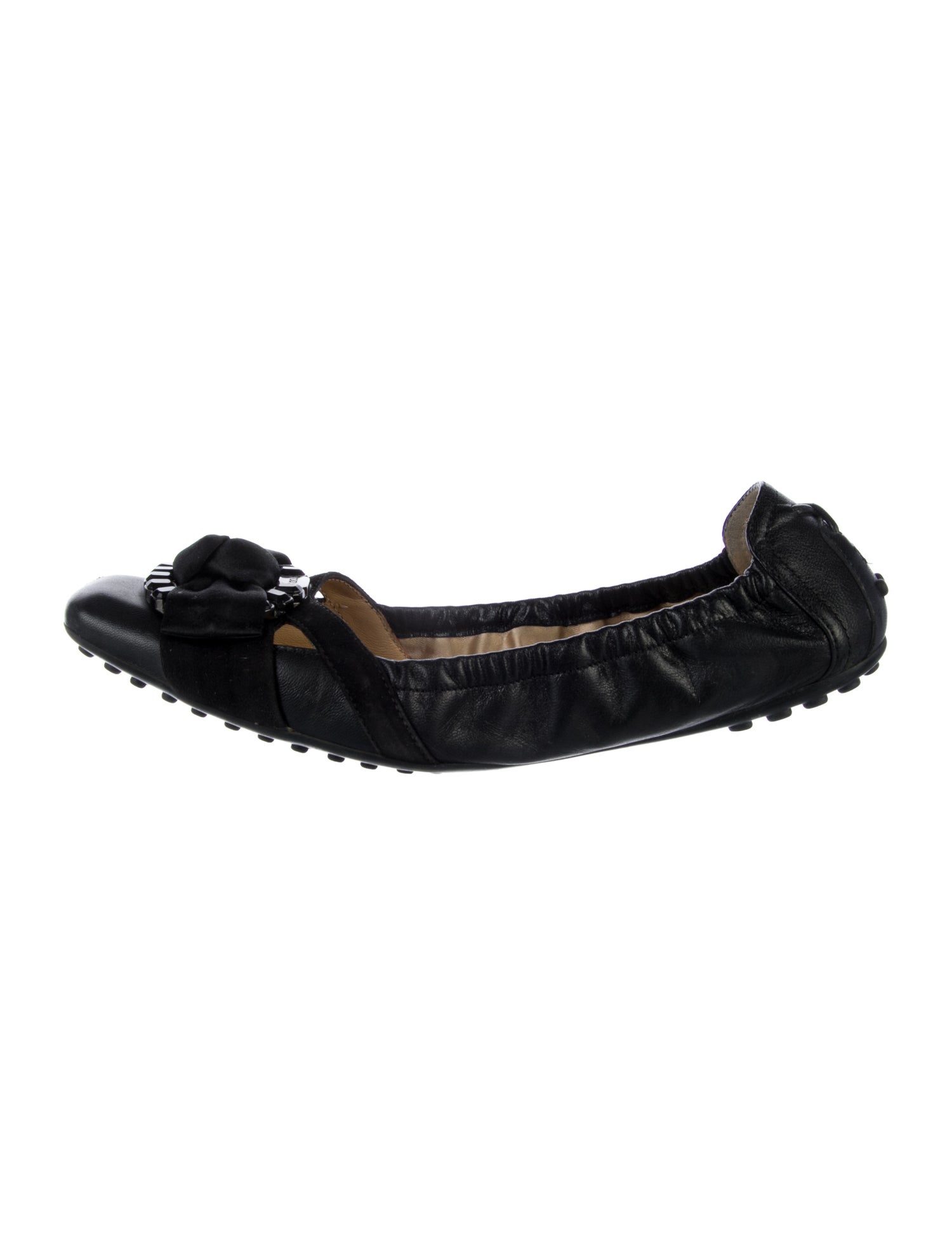Tod's Leather Ballet Flats
