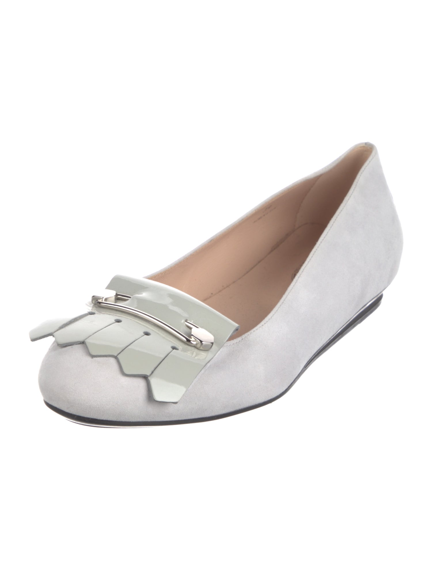 Tod's Suede Ballet Flats