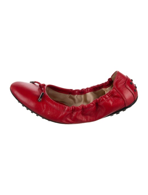 Tod's Leather Ballet Flats