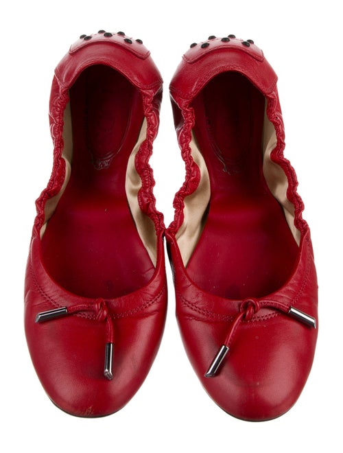 Tod's Leather Ballet Flats