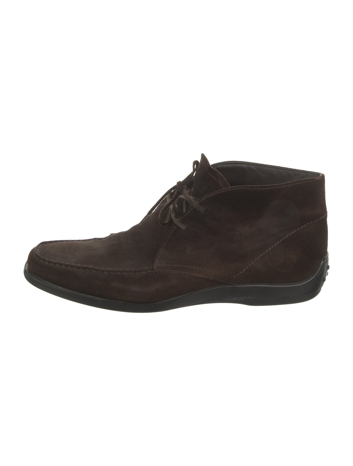 Tod's Suede Lace-Up Boots