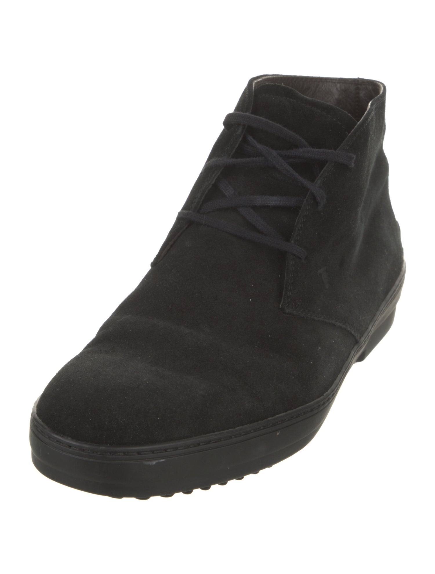 Tod's Suede Lace-Up Boots