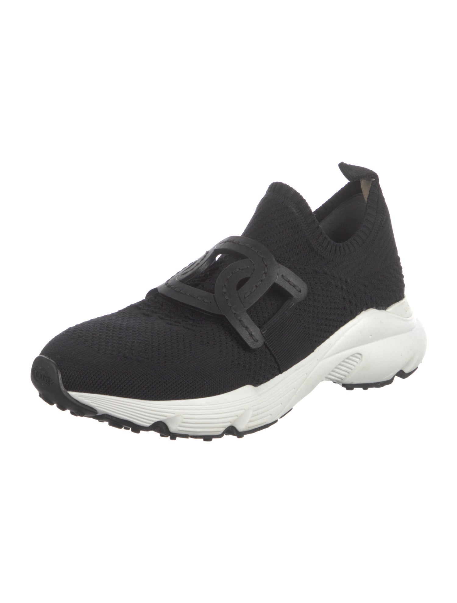 Tod's Leather Trim Embellishment Sneakers