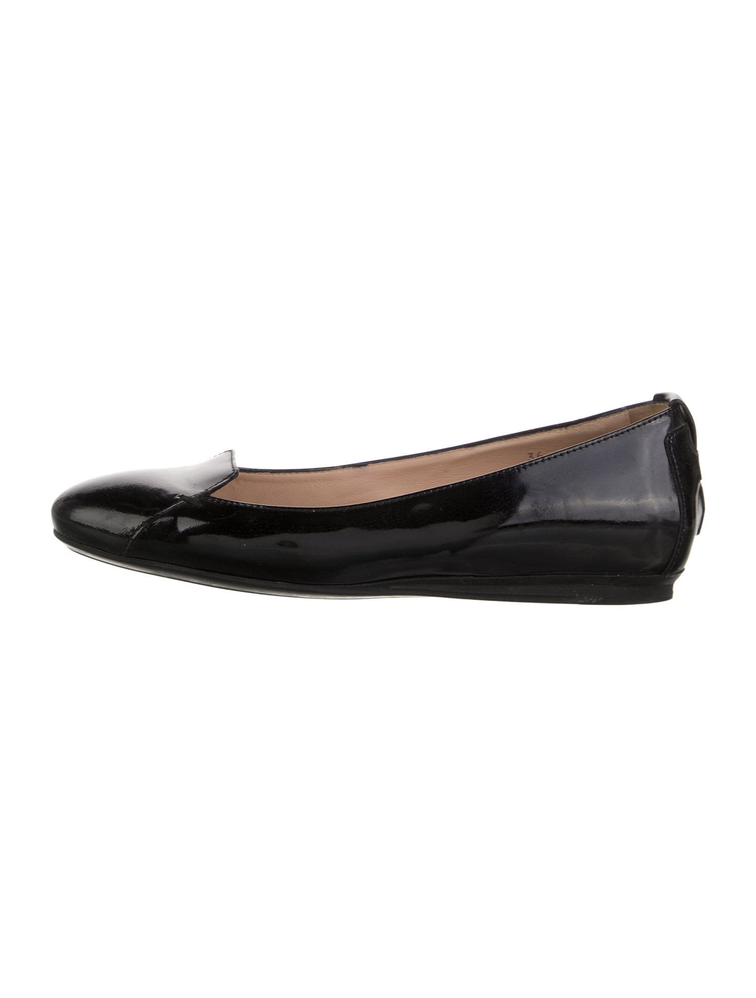 Tod's Patent Leather Ballet Flats