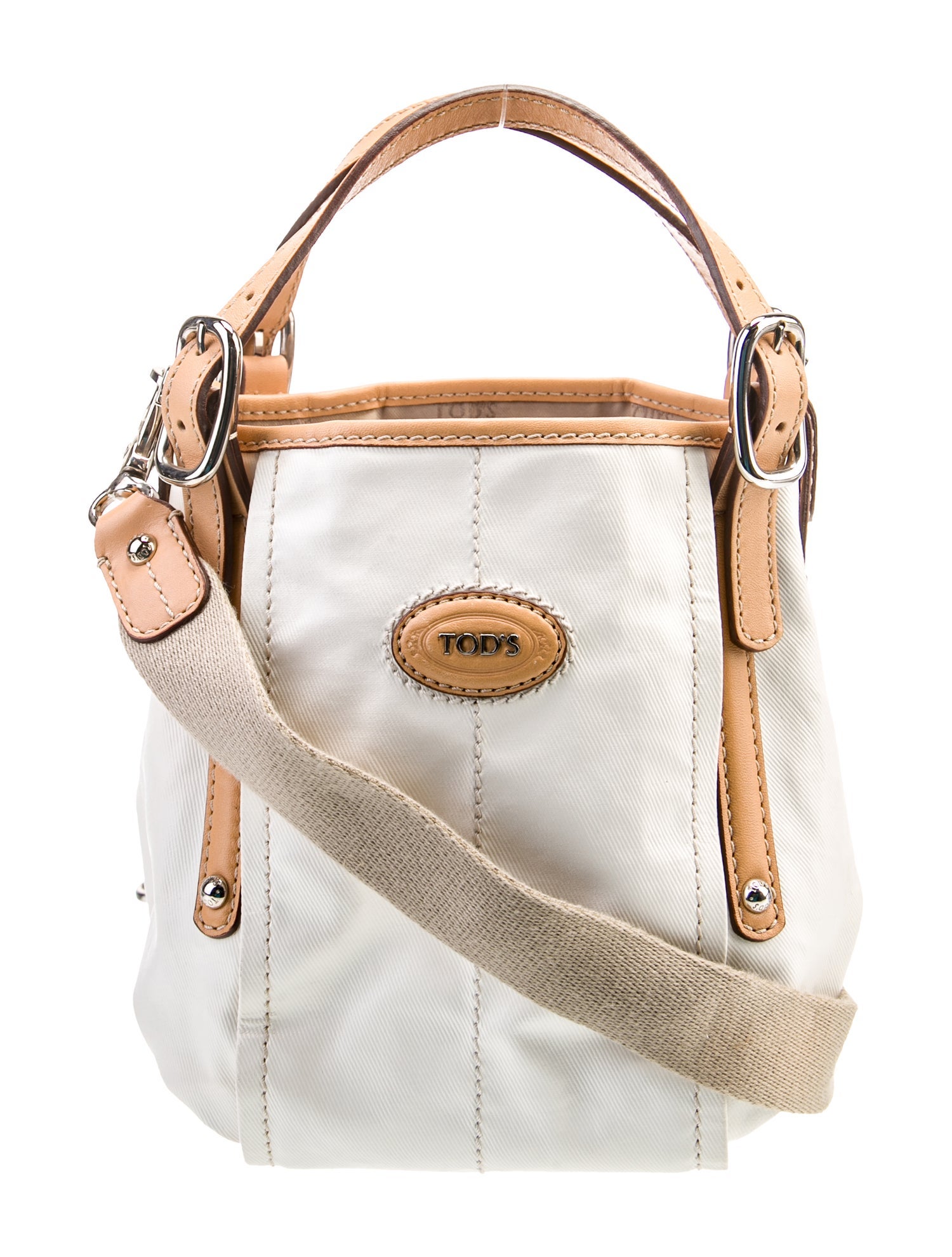 Tod's Canvas Top Handle Bag