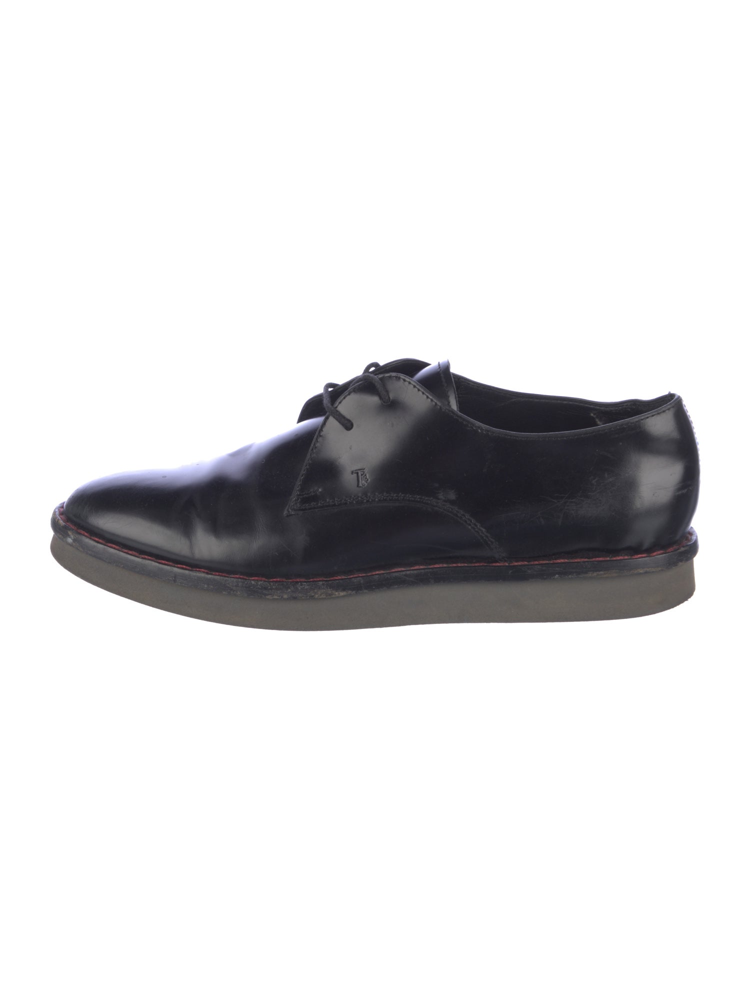 Tod's Patent Leather Oxfords