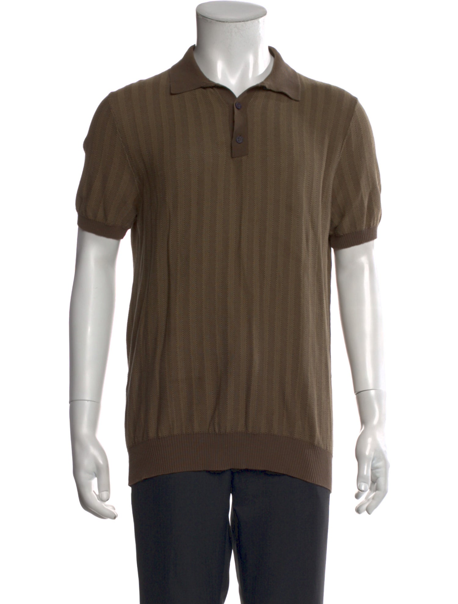 Tod's Collar Short Sleeve Polo Shirt
