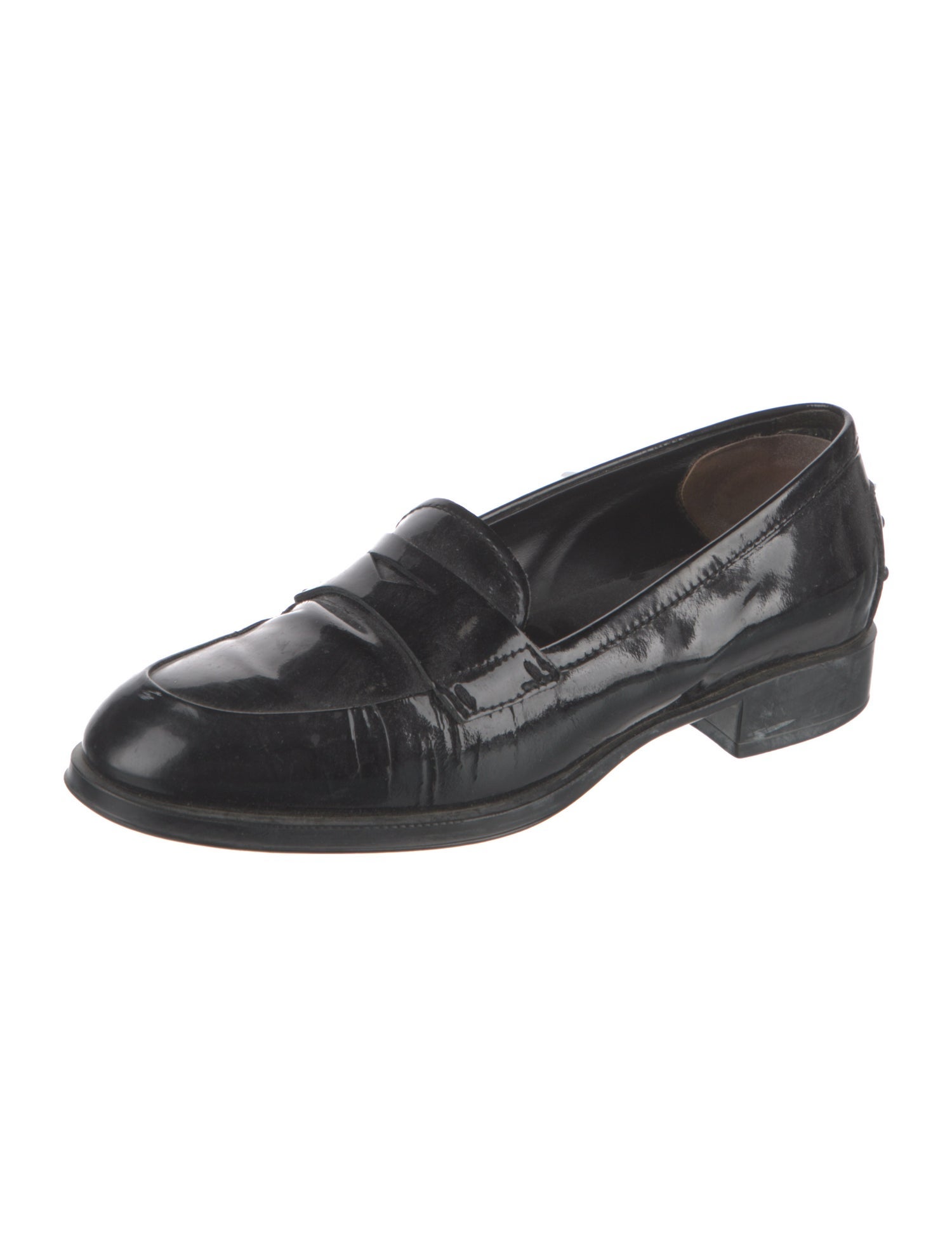 Tod's Patent Leather Loafers