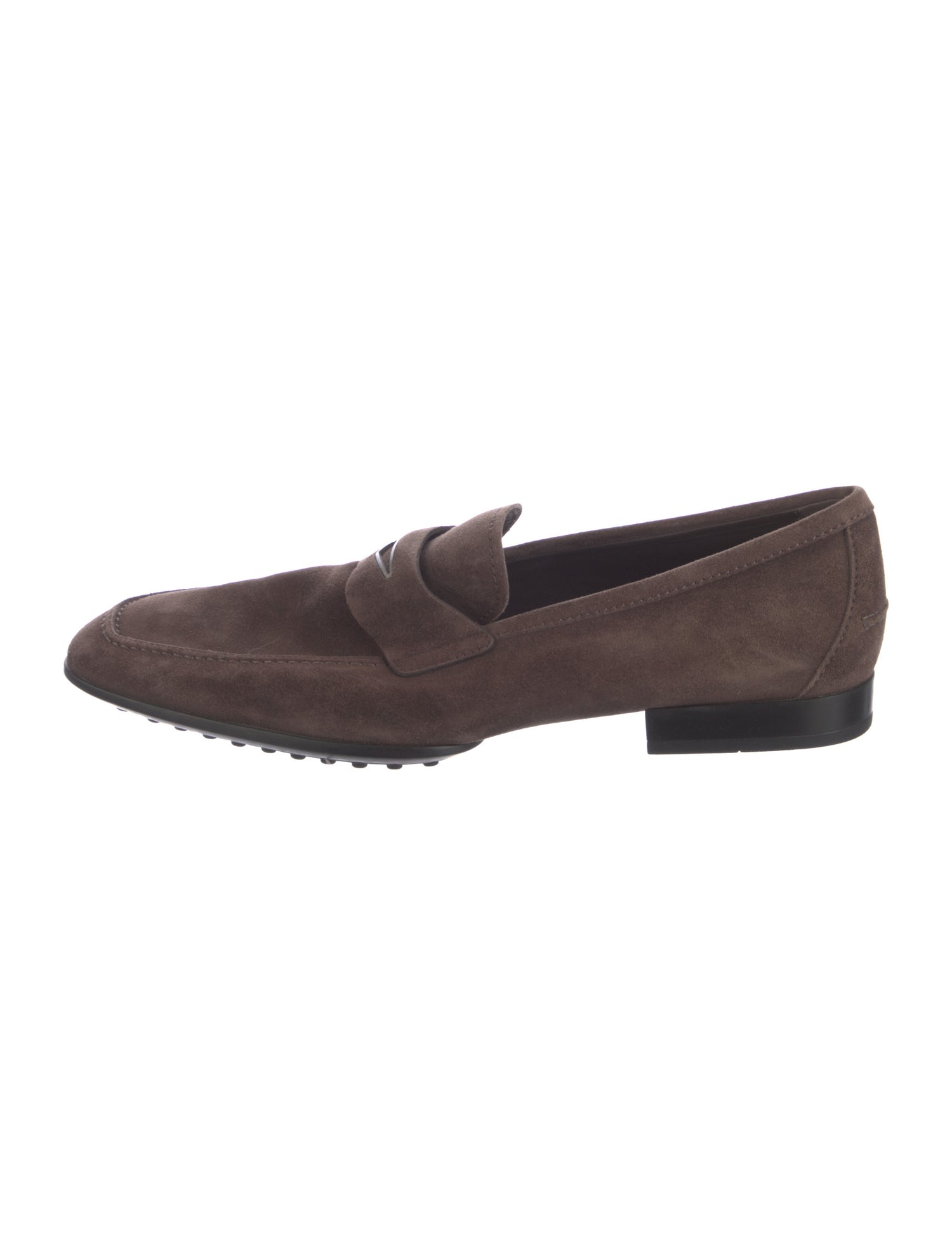 Tod's Suede Dress Loafers
