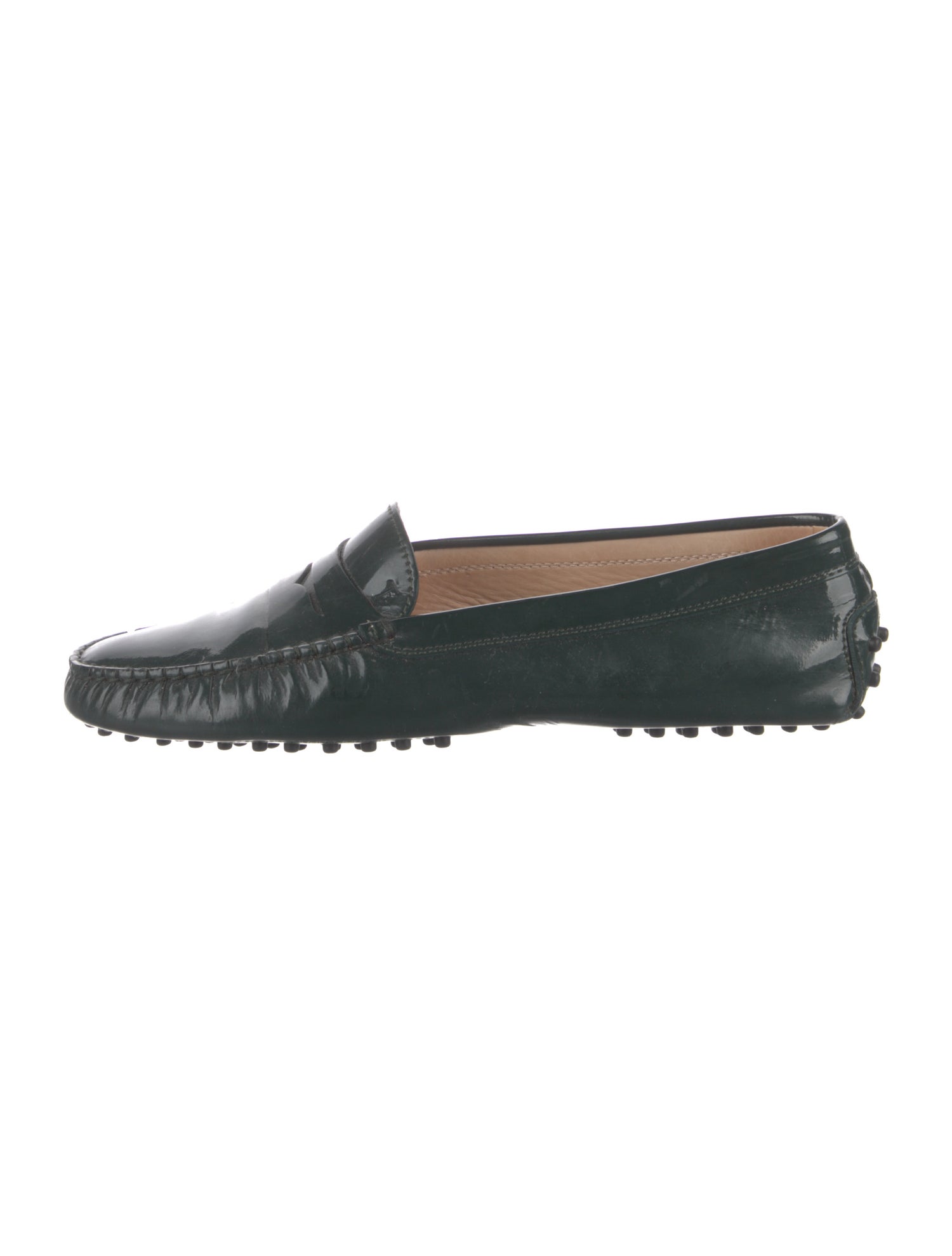 Tod's Patent Leather Loafers