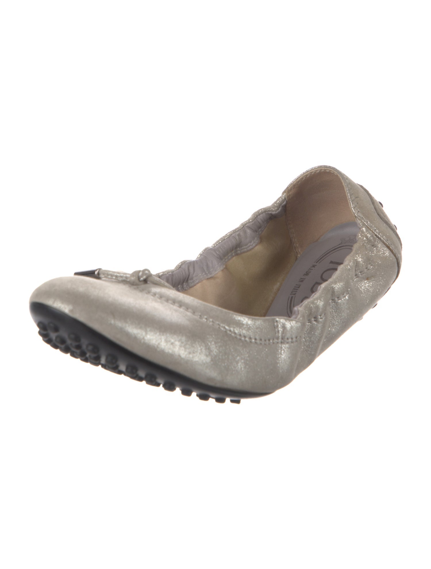 Tod's Suede Ballet Flats